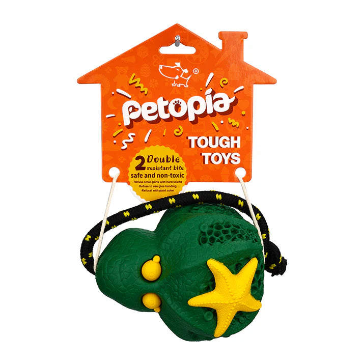 PETOPIA Ultra Tough Dog Toy Reef Octopus