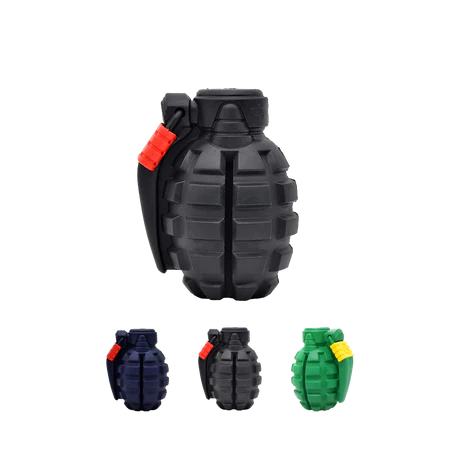 PETOPIA Ultra Tough Dog Toy Hand Grenade
