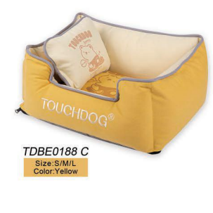 TOUCHDOG Boutique Classic Pet Bed (Pillow and Blanket included)