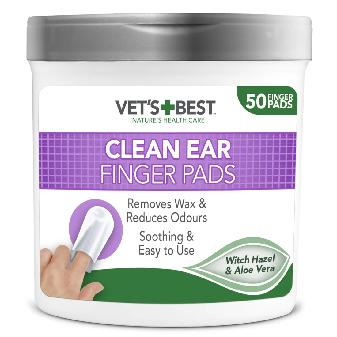 VET'S BEST Clean Ear Finger Pads