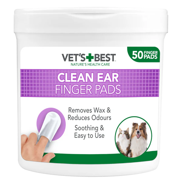 VET'S BEST Clean Ear Finger Pads