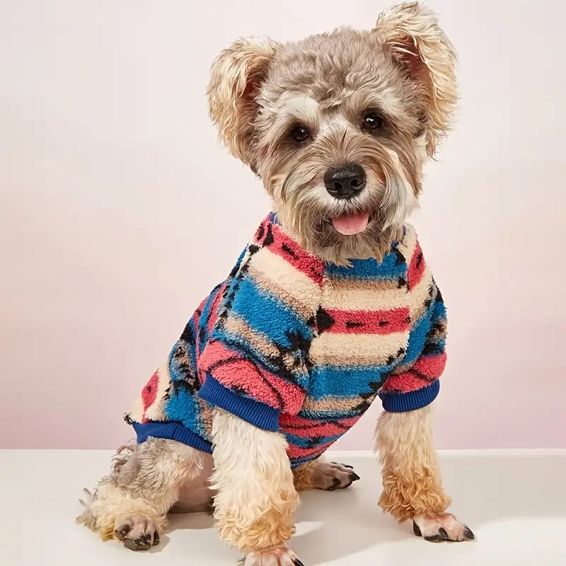 Floral Print Pet Sweater