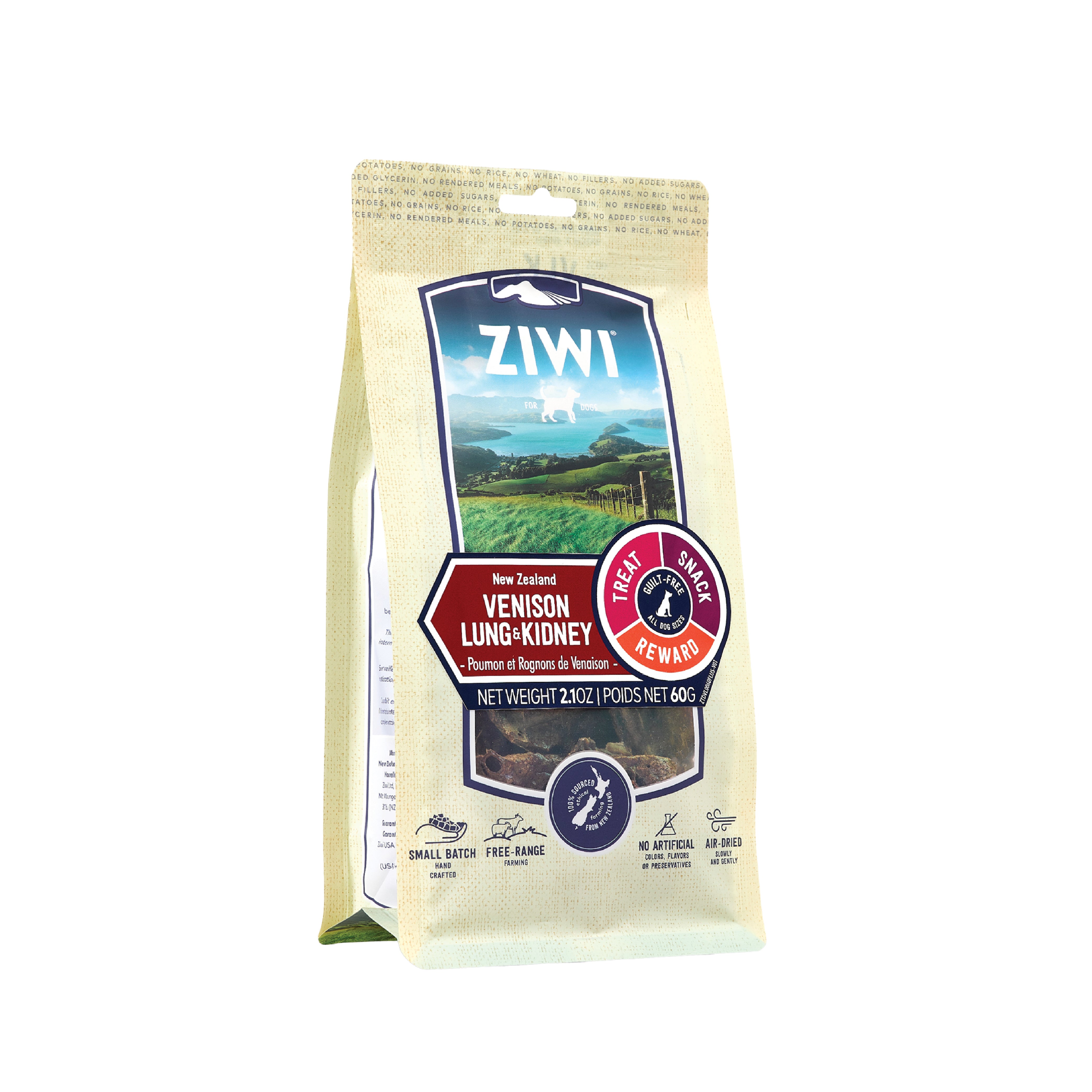 ZIWI Oral Treats & Chews - Venison Lung & Kidney