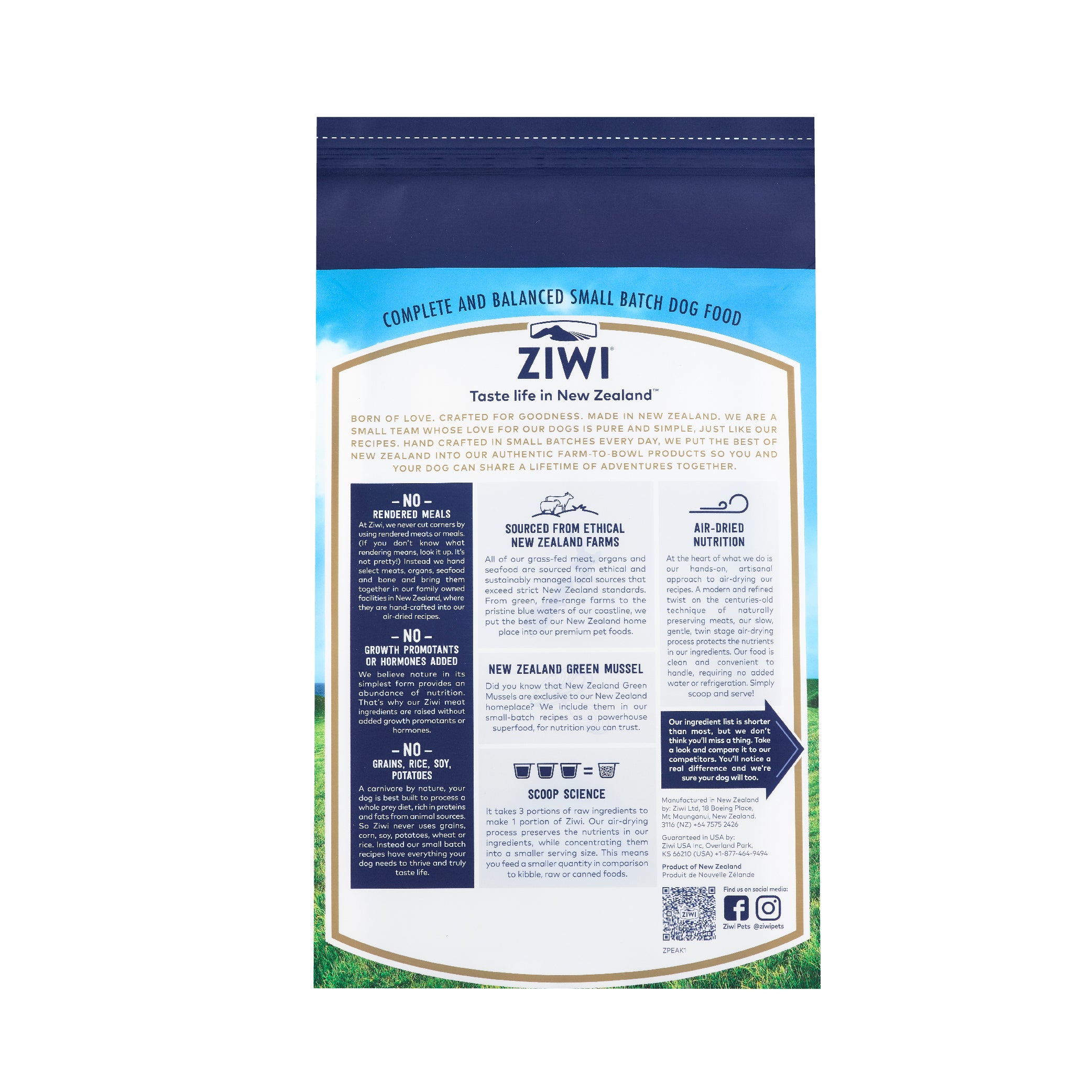 ZIWI Peak Air-Dried Dog Food - Beef Recipe