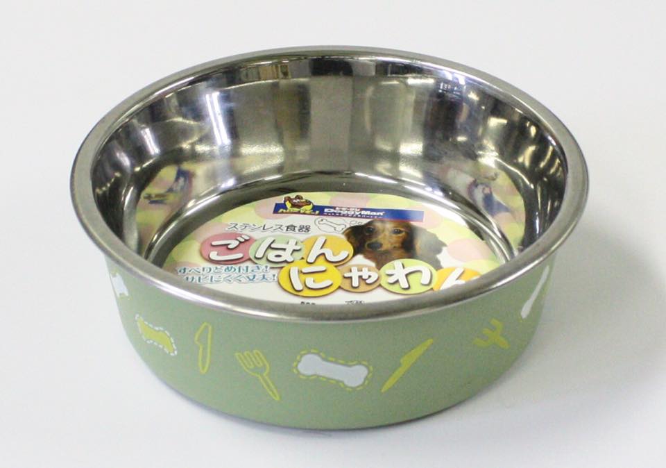 Doggyman Colorful Stainless Dish for Dog