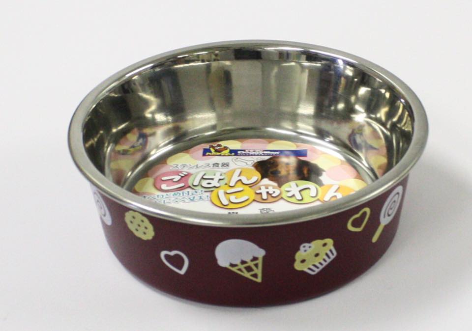 Doggyman Colorful Stainless Dish for Dog