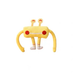 HONEYCARE Cat Toy - Yellow Crab